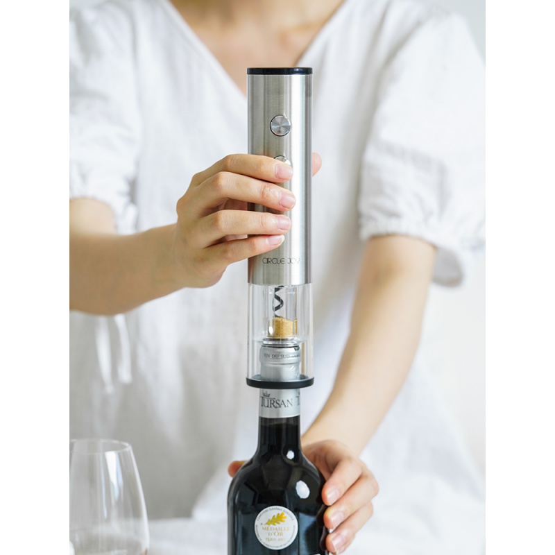circlejoy圆乐电动红酒开瓶器家用开酒器红酒全自动酒起子套装优惠