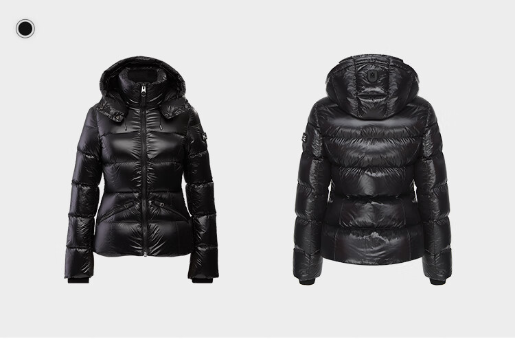 【预售】摩登专致系列-mackage女士 madalyn可拆卸连帽轻质羽绒服经典