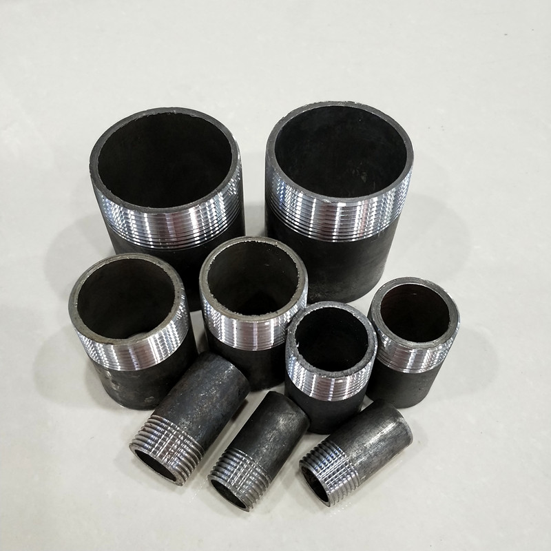 仓梵焊接外丝熟铁外丝焊接单头丝无缝外丝加长外丝接头dn15dn1004分