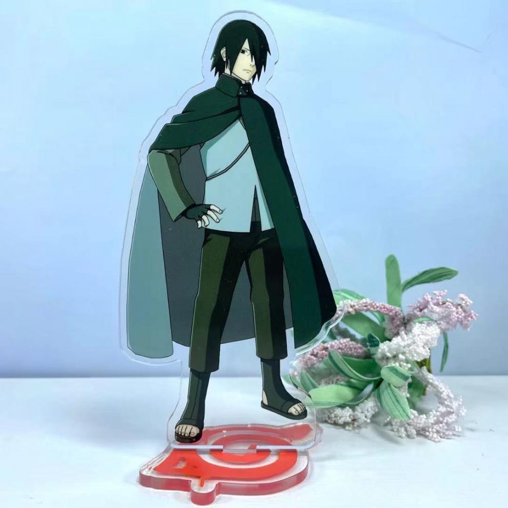 火影忍者周边亚克力立牌摆件钥匙扣鸣人佐助我爱罗卡卡西礼物 漩涡