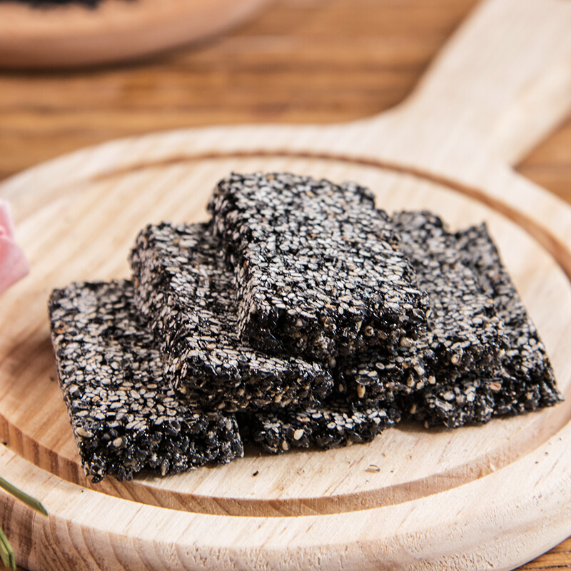 9折上海特产黑芝麻酥糖老式糕点点心老人零食小吃500g装上海特色糕点