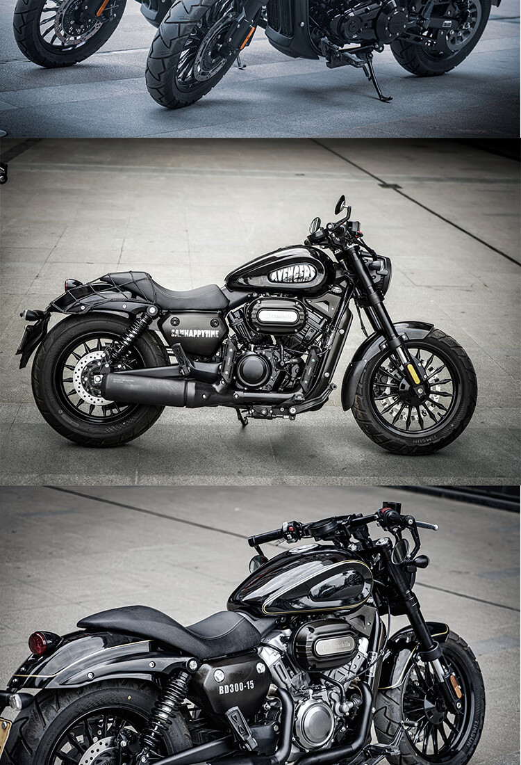 适配奔达金吉拉300改装m把复古摩托车车改变径低把高金500幼狮平把