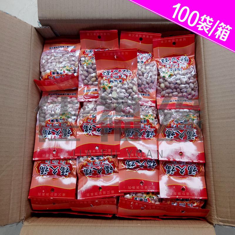 福久福花生米120克安庆特产蚕豆瓣香脆可口下酒五香多味花生零食5袋装