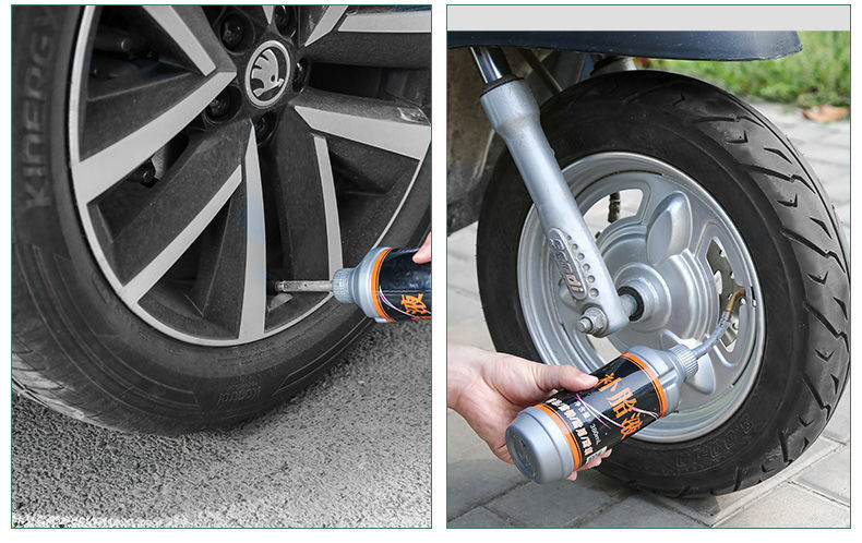 摩托电动车补胎液真空胎自补液轮胎自动修补液胶水专用自行电瓶车 抗