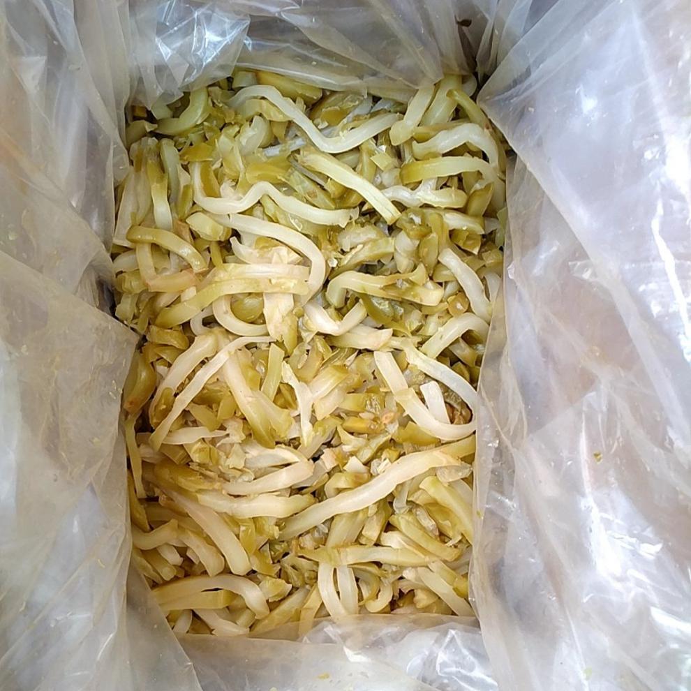 白味涪陵榨菜丝5/9斤装清淡榨菜丝原味榨菜丝酱腌菜咸菜腌制菜丝 红味