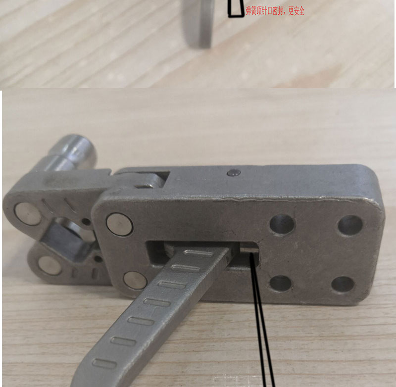 弹弓散放器联动散放器不锈钢撒放器弹弓扳机钓鱼工具配件未抛光低价