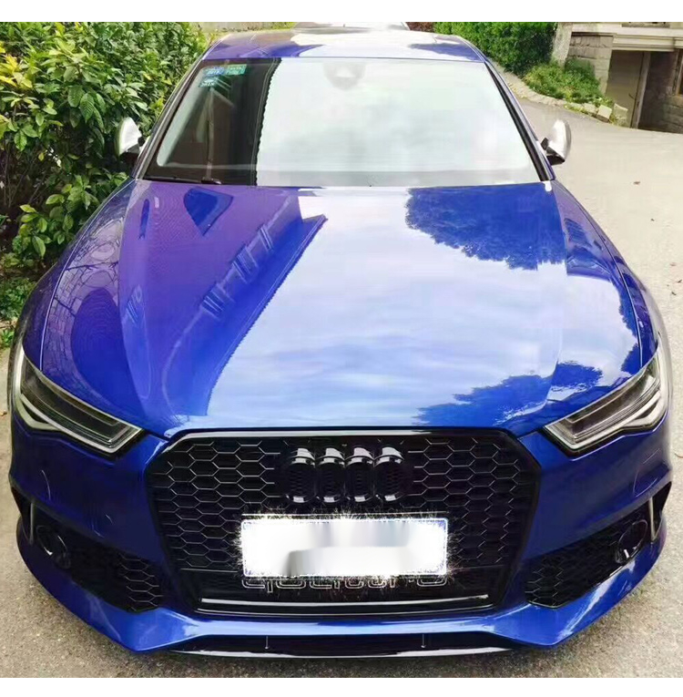 金帛2016款奥迪rs6中网 奥迪a6l改装rs6中网 a6l改装rs6 rs6蜂窝中网