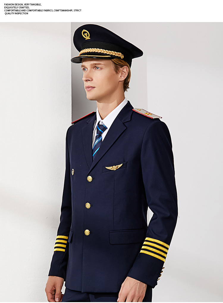 铁路制服秋装套装男高铁火车乘务员单排扣外套酒店ktv铁道学校表演