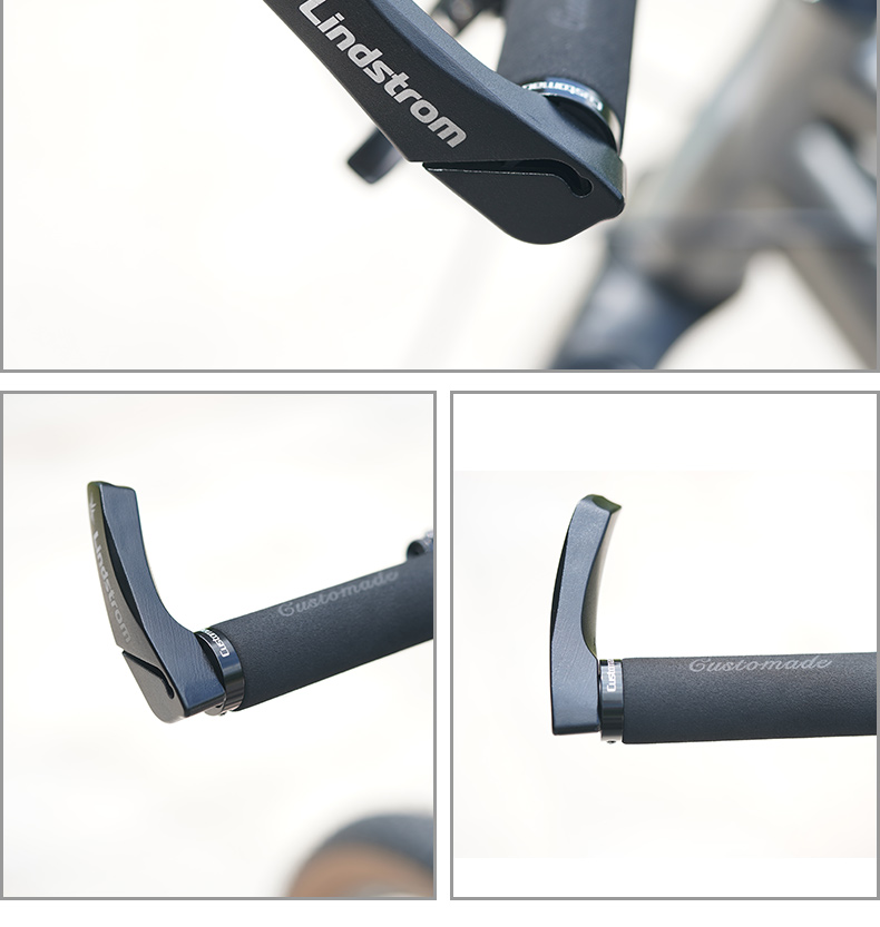 山地车副把牛角自行车副把铝合金羊角牛角把山地车小副把自行车握把套