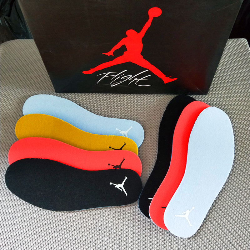 aj1鞋垫适配1倒钩乔3乔4乔6乔11男女鞋垫aj13乔丹篮球鞋垫汗透气艺