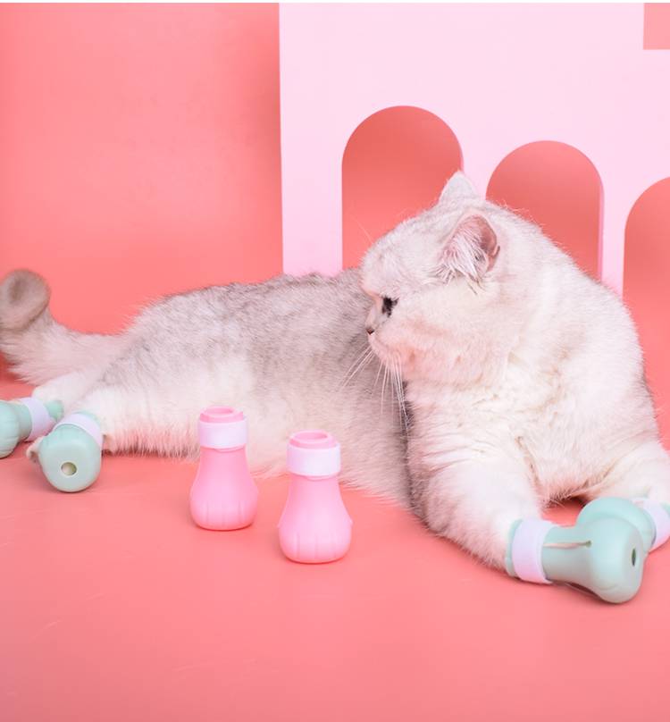 猫爪套猫咪专用猫咪洗澡用品洗猫脚套防抓咬防猫抓手套猫爪子防挠洗猫