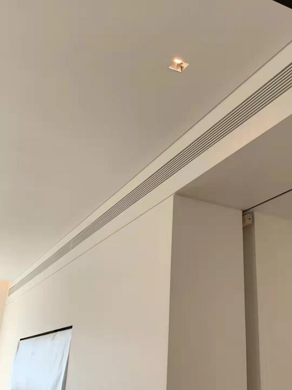 风管机出风口加长abs中央空调出风口加长隐形无边框内嵌线性百叶窗