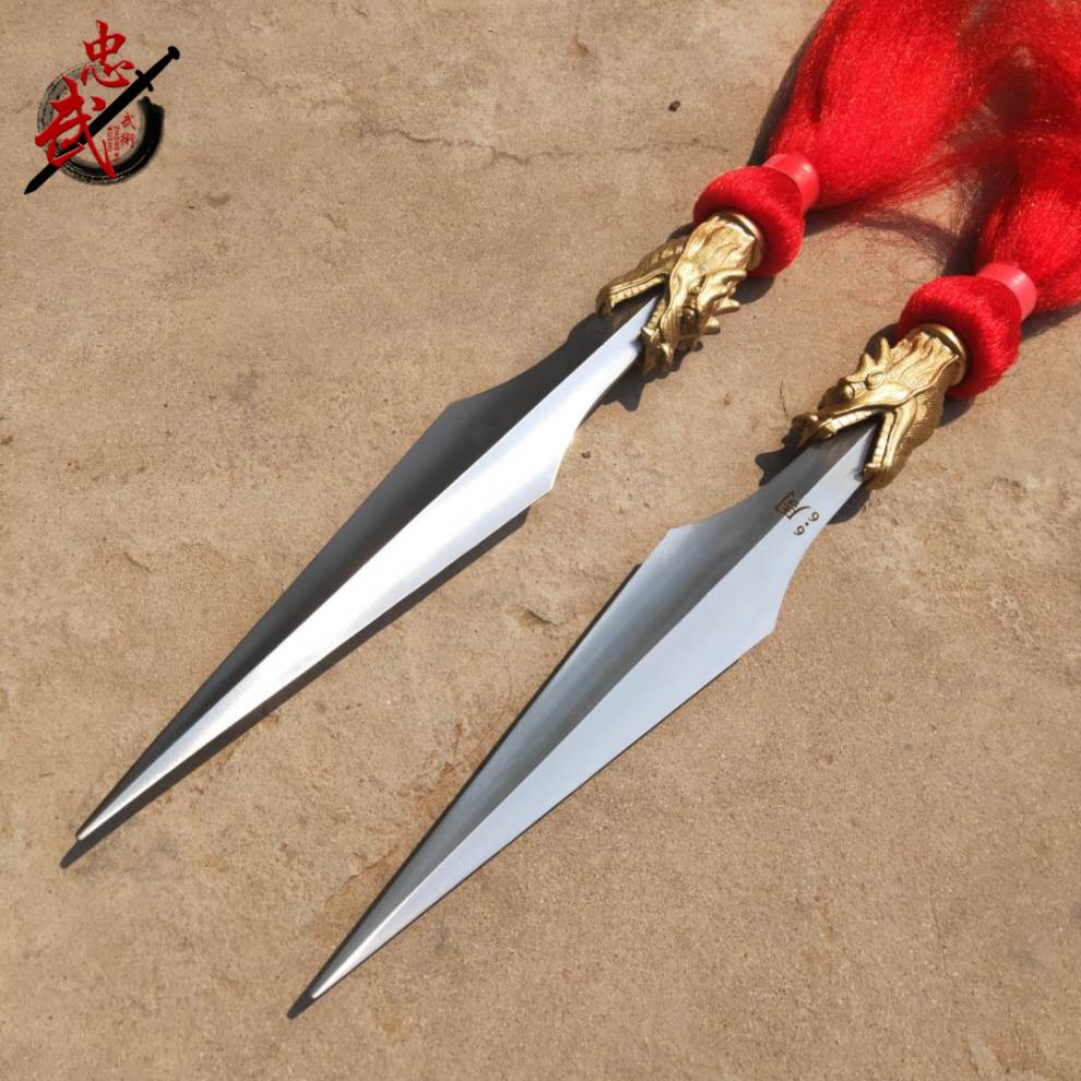 锈钢武术大枪龙头枪赵云怅枪霸王枪红缨枪表演用枪太极枪长矛鸡翅木