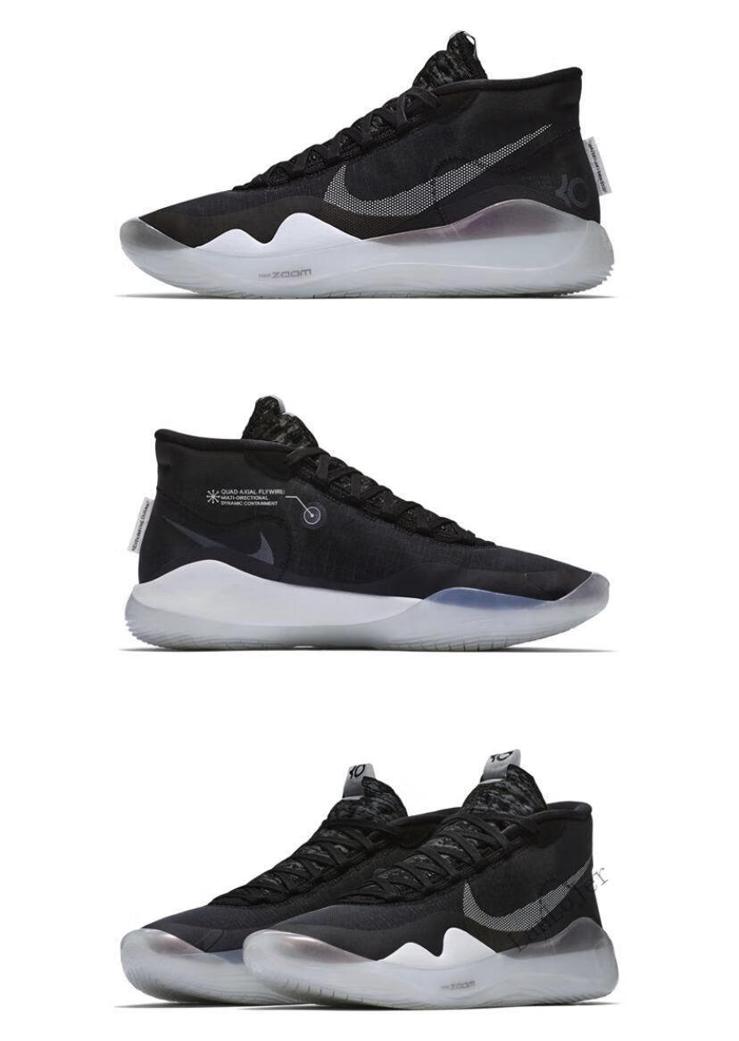 杜兰特12篮球鞋全癌全掌双气垫实战耐磨防滑实战战靴kd12全40