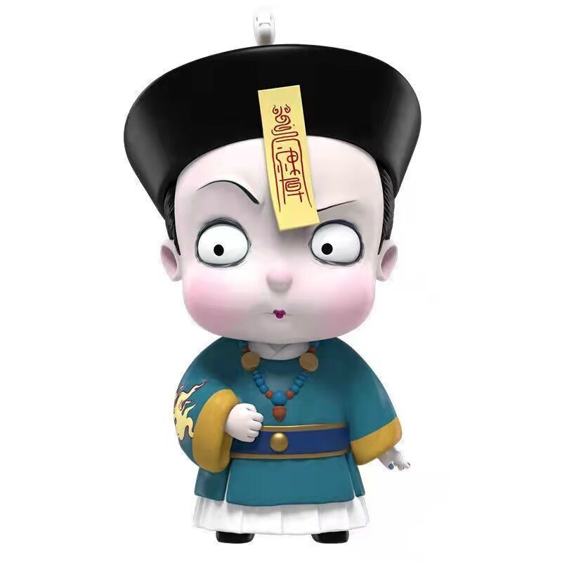 僵小鱼盲盒僵小鱼盲盒戏说僵湖系列盲盒潮玩公仔办公