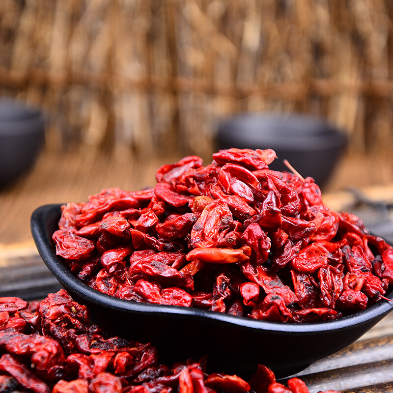 北京同仁堂山茱萸500g克山茱萸肉山萸肉山茱萸粉中药材特级山茱萸干