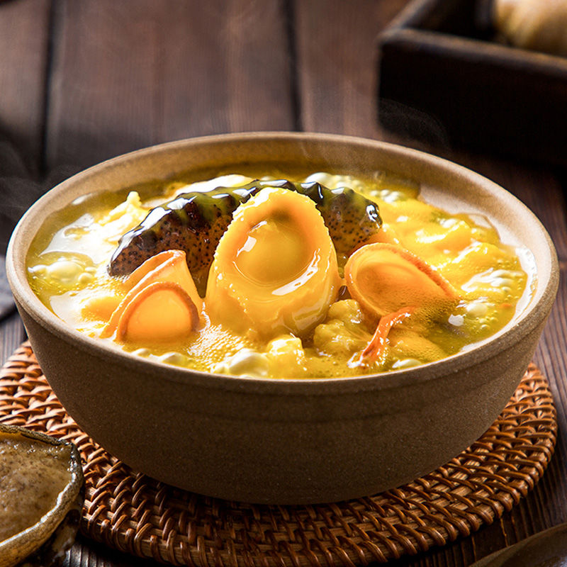 鲍品自热佛跳墙鲍鱼捞饭方便米饭半成品午餐户外即食工作宿舍饭鲍鱼