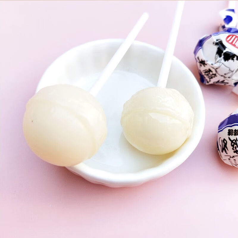 老酸奶棒棒糖30支桶装16克一支奶味糖果怀旧零食奶糖批发牛奶棒散装20