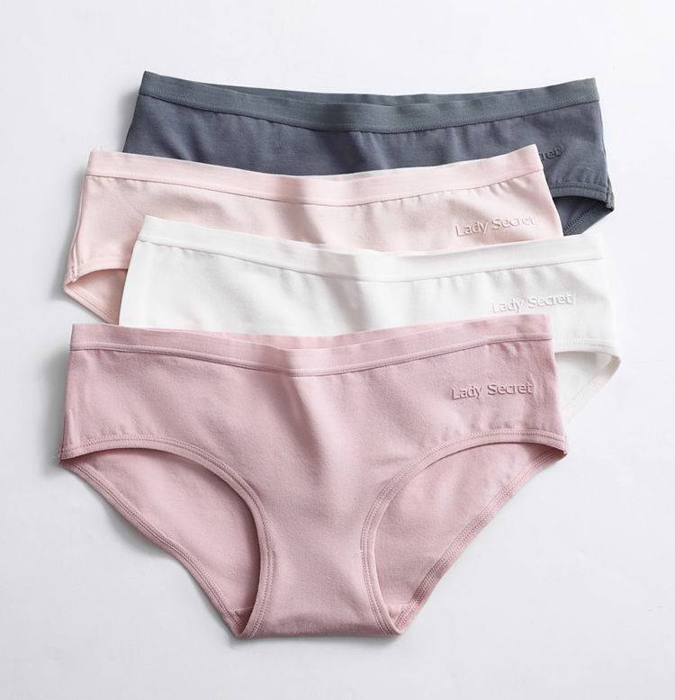 浪莎内裤女档低腰可爱纯色透气内内无痕学生日系少女底裤性感短裤甜美