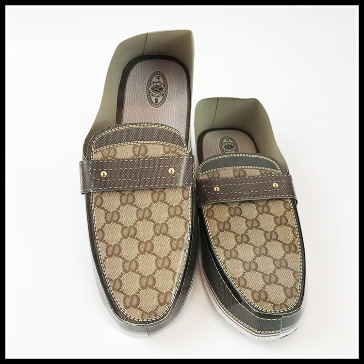 君诚上坟祭祀祭奠祭祖祭拜烧纸男士休闲皮鞋死人纸鞋子纸扎祭品三七