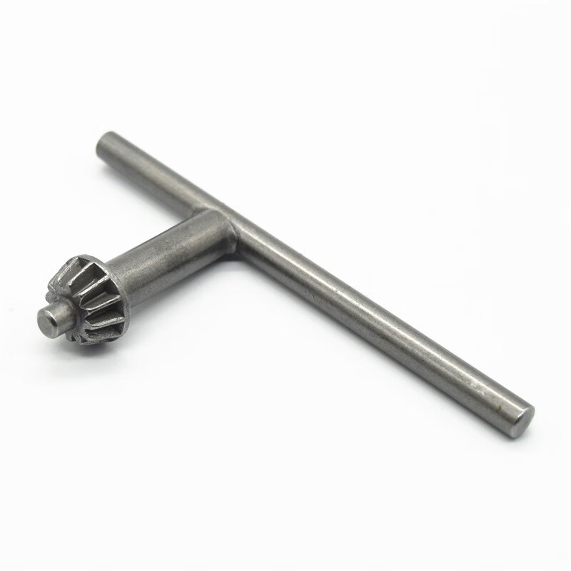 手电钻扳手10mm/13mm夹头冲击钻通用锁紧卡头博士牌钥匙定制 黑色(7cm