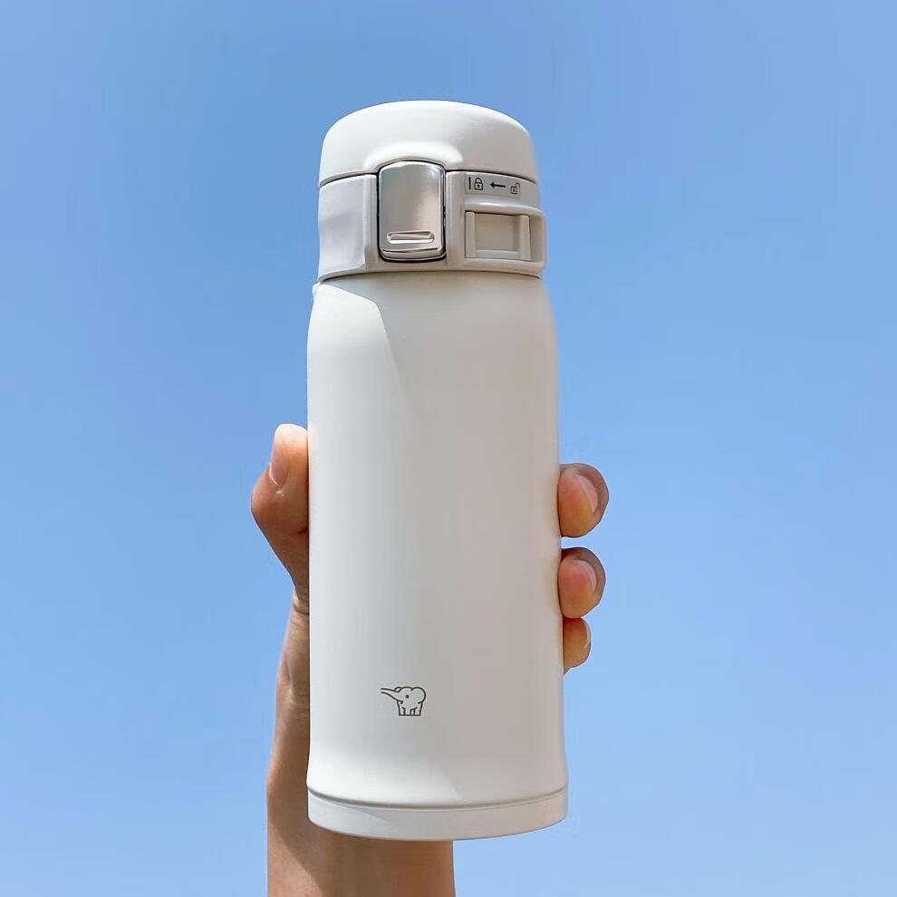 象印(zo jirushi)日本进口保温杯男女儿童小学生便携超轻象牌印象水