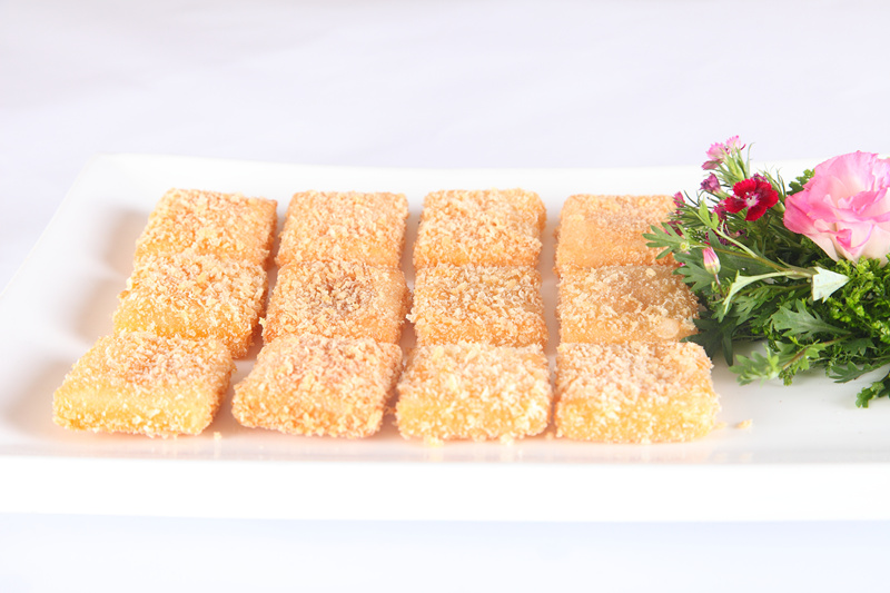 朱大师脆皮米糕 拉丝手工纯糯米糕年糕糍粑 酒店油炸点心小吃36片