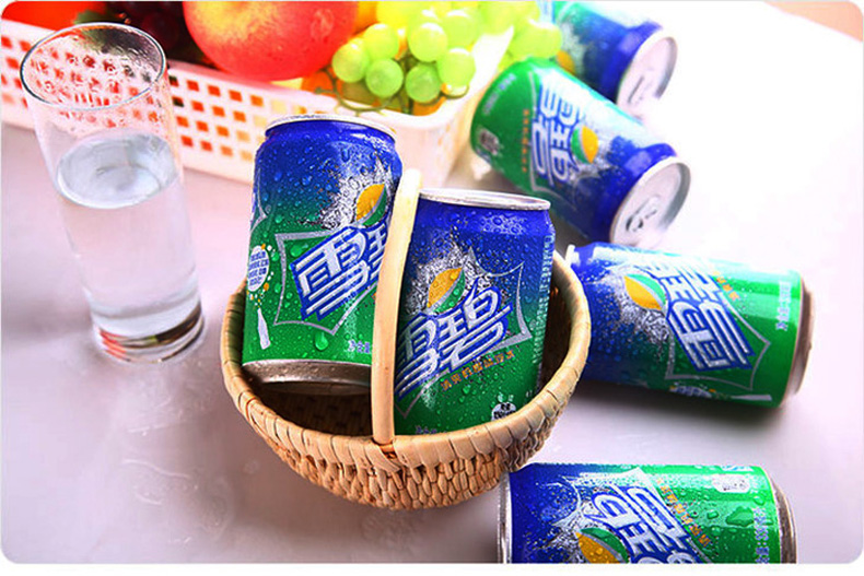 可口可乐cocacola易拉罐雪碧330ml8听装24罐整箱清爽柠檬味碳酸饮料