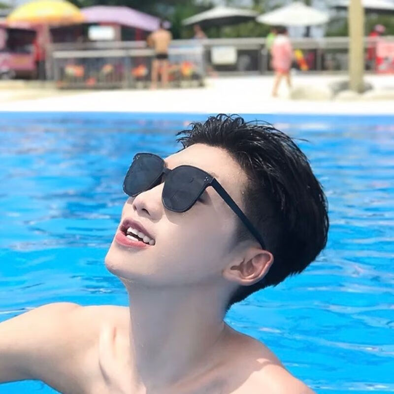 【高品质太阳镜墨镜女】2021新款gm墨镜男潮女大脸显瘦海边沙滩度假