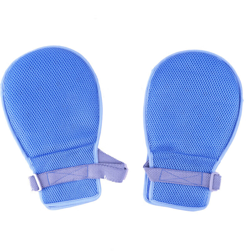 防拔管约束带老人防抓挠约束手套精神昏迷手脚捆绑带固定p约束手套1个