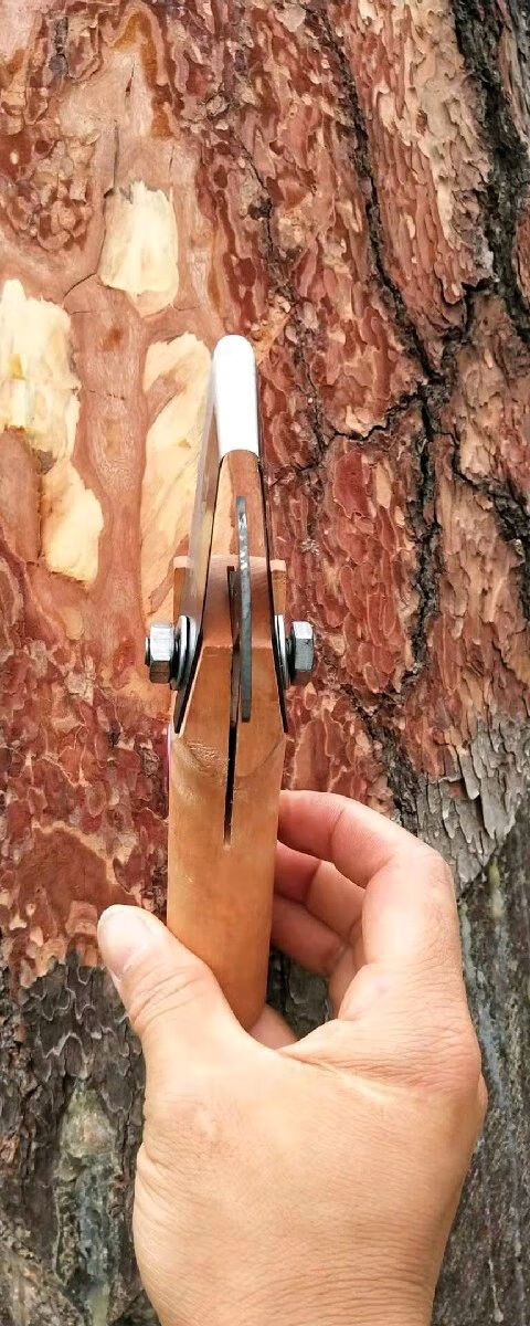 松油刀日本钢松脂刀采脂刀割油刀松油刀松香刀割松油工具- 刀片 7毫米