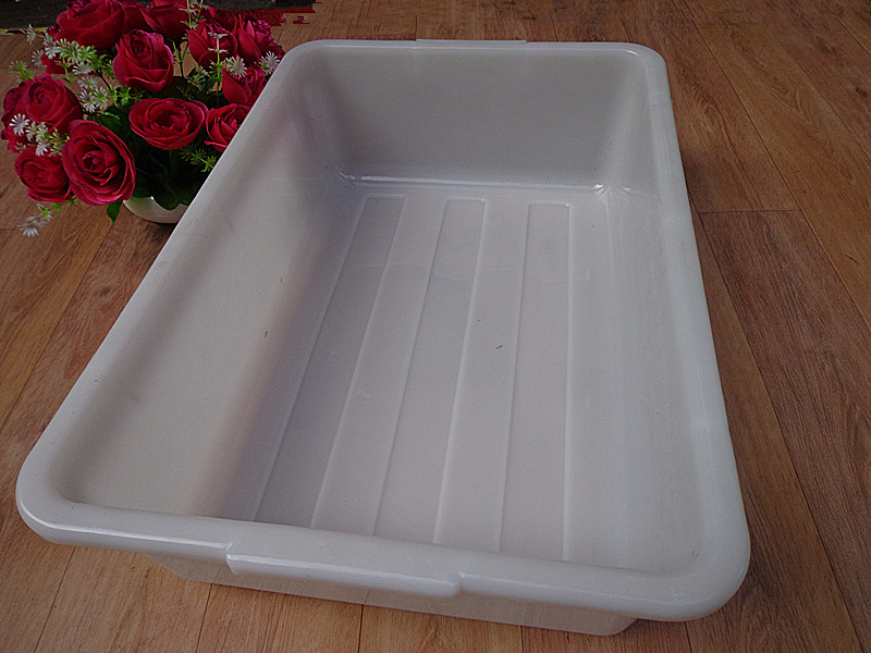 大水盆加厚塑料盆子洗碗水池洗拖把清洁盆长方形大盆大号方盆 乔丰a7