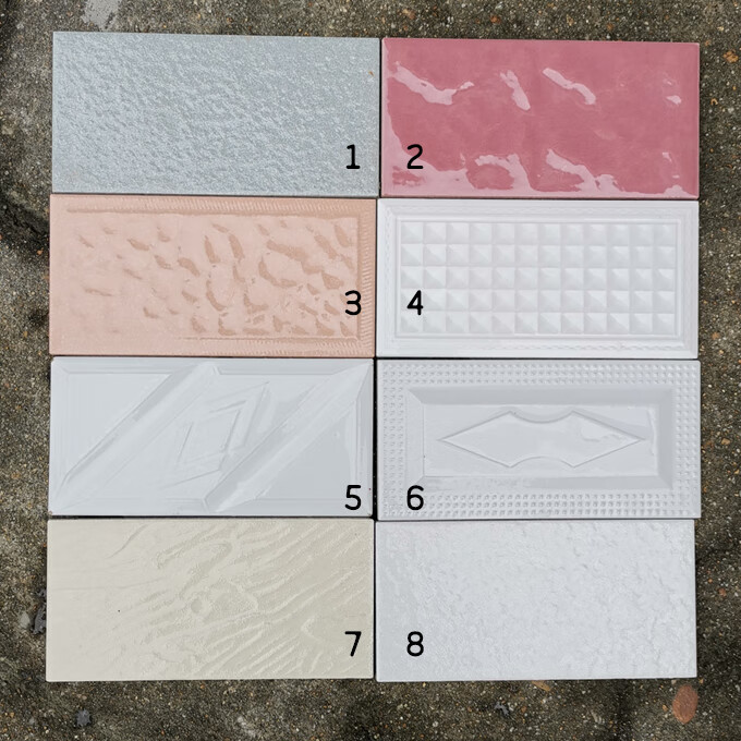 鹿凌青 旧式墙瓷砖 10x20老款白色外墙瓷砖农村老房子自建房老旧式