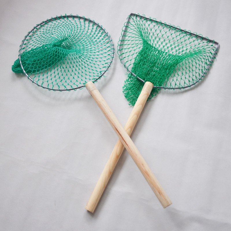 木抄网餐馆饭店渔具超市捞鱼网兜水产市场渔网网抄捕鱼抓鱼工具 50cm