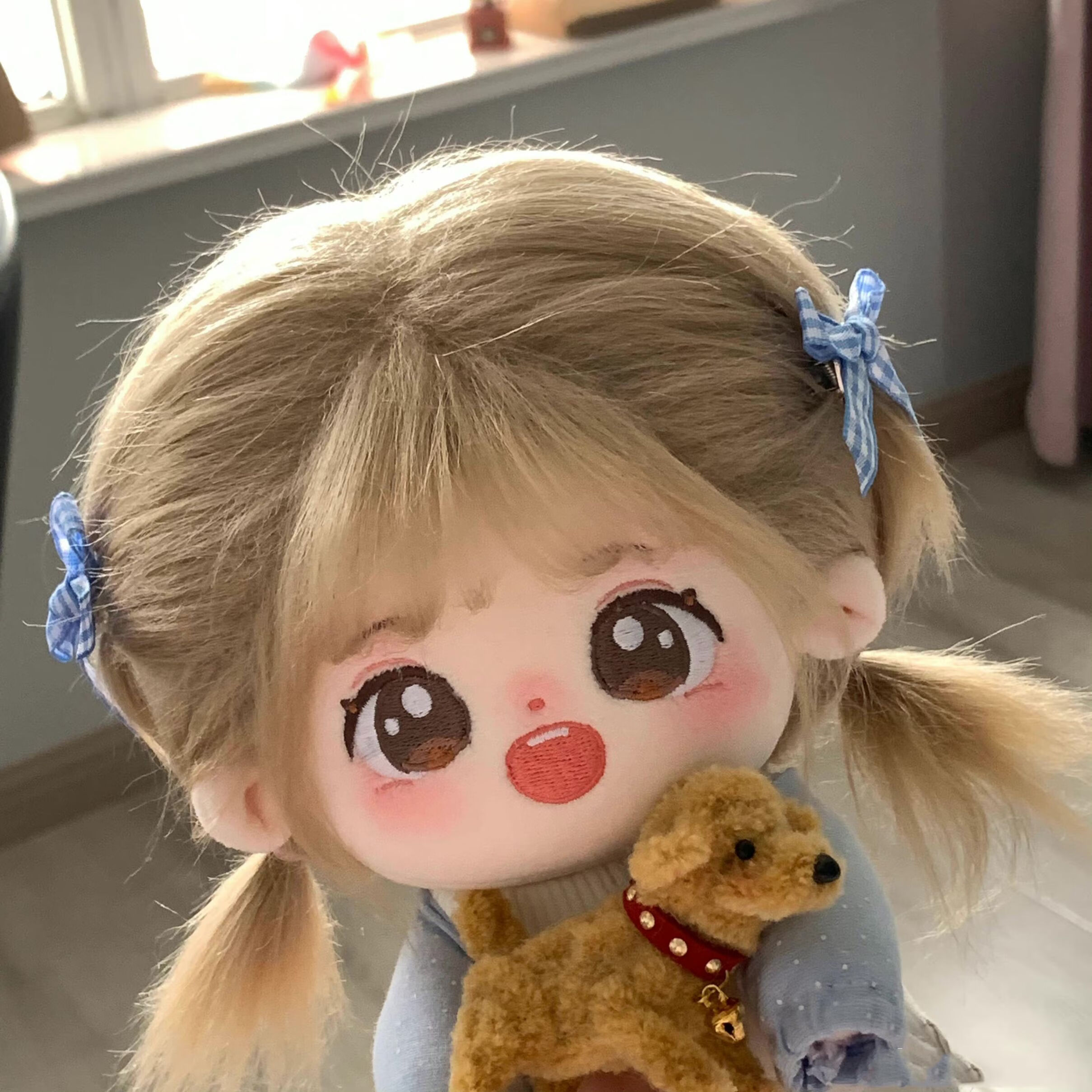 wsng棉花娃娃甜甜20cm无属性裸娃毛绒公仔人形玩偶娃衣套装送女生礼物