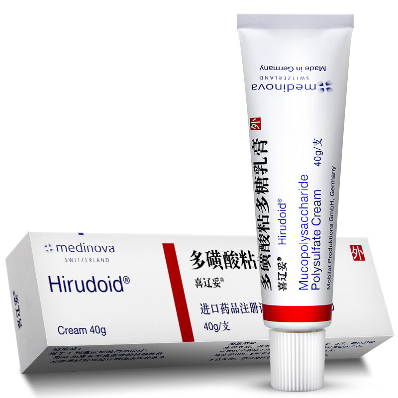 喜辽妥 喜辽妥 多磺酸粘多糖乳膏 40g*1支/盒 皮肤外用软膏 痘印 外用