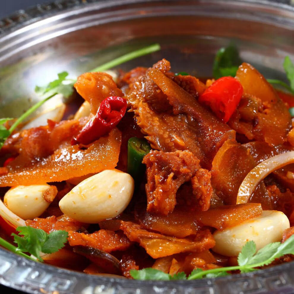 新鲜带皮牛腩肉农家散养现杀黄牛带皮牛肉牛后腿肉冷冻黄牛肉瘦肉带皮