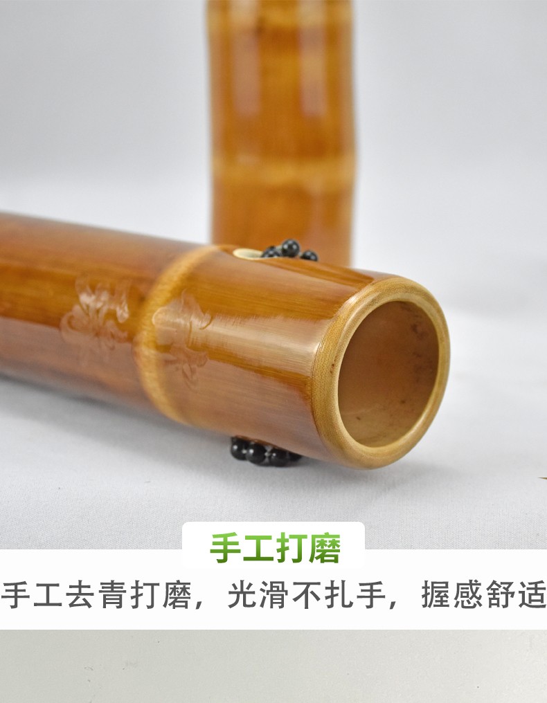 水烟筒竹子带挂杯毛烟丝大碌竹便携水过滤烟具竹烟斗云南湛江三节竹带