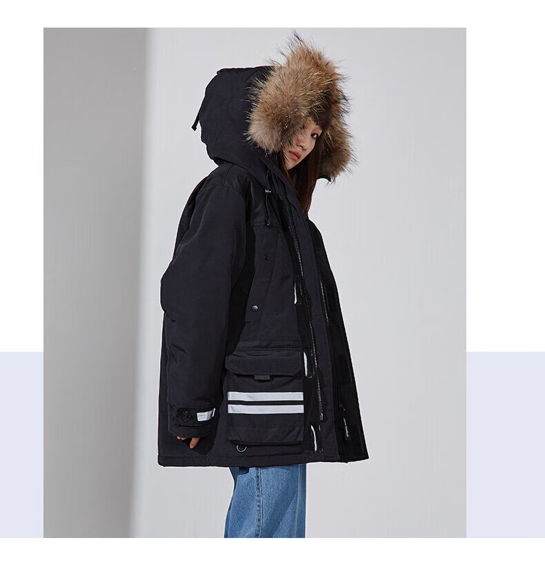 gapeizaran官方棉衣男女同款棉衣男冬季新款中长款男装外套原创潮牌真