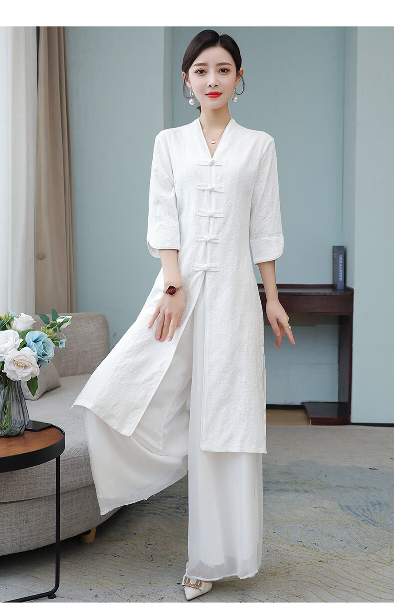 特价捡漏高档轻奢重磅真丝禅服女禅意茶服汉服改良旗袍唐装上衣中式