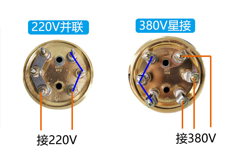 开水器加热管 电热水器电热管发热管棒220v/3kw380v/6kw/9kw/12kw 83
