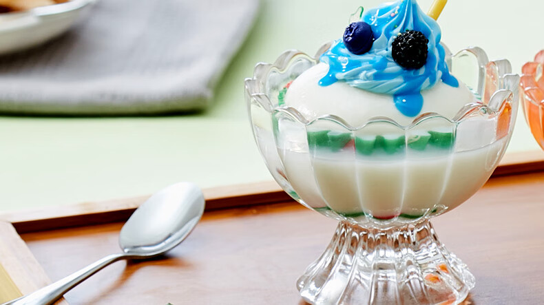 甜品雪糕杯家用可爱韩式水果盘玻璃碗创意冰淇淋杯碗子x24款185毫升