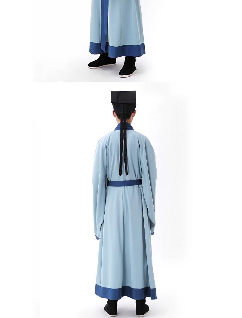 阁版戏服男 古装男宋朝公子服装书生秀才服 古代江南汉服 影视演出服