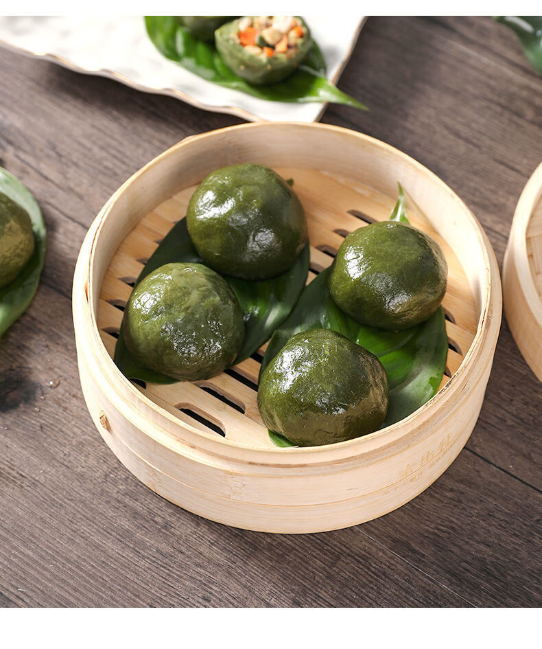 晨臻清明果 青团 糍粑浙江美食温岭特产 农家口味 传统手艺热食 10个