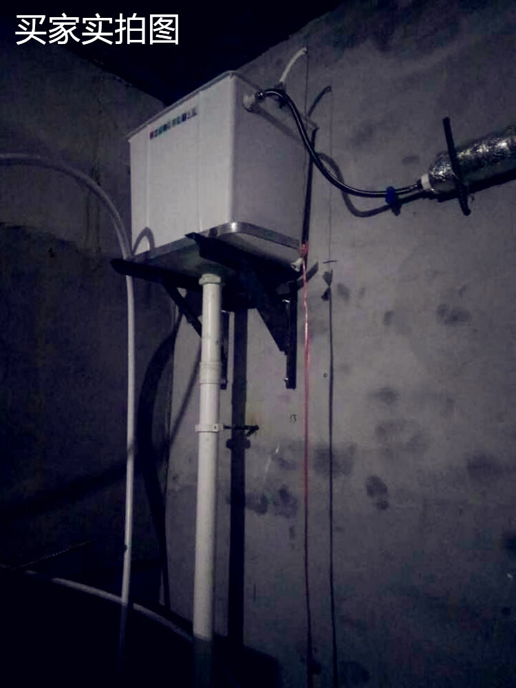公厕水箱沟槽式拉绳自动冲水箱学校工厂工地公共卫生间蹲坑水箱 自落