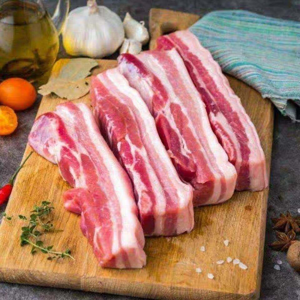 九斤装精品纯五花肉农家散养猪肉鲜肉新鲜上等土猪腿肉三斤精品五花肉