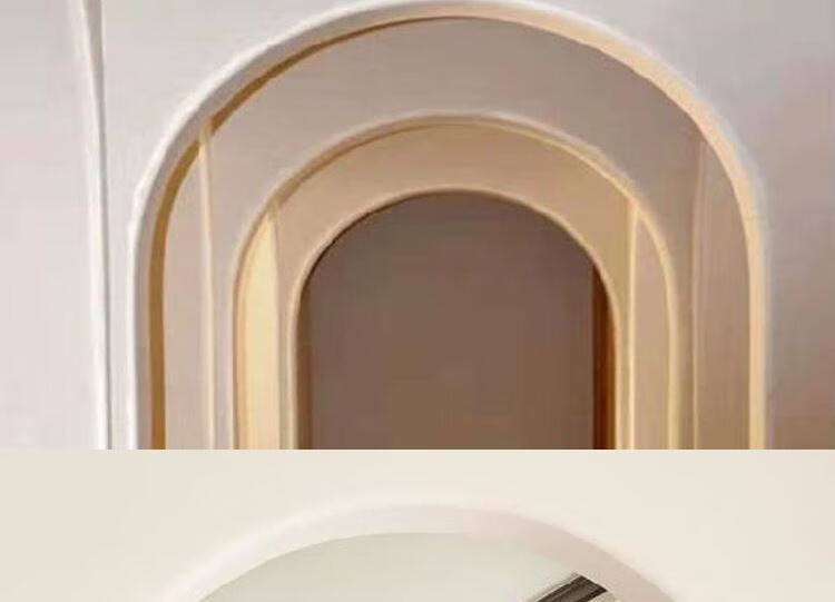 弧形阳角条阳角条弧形阳角收口条pvc半圆弧可弯造型条保护油漆工客厅