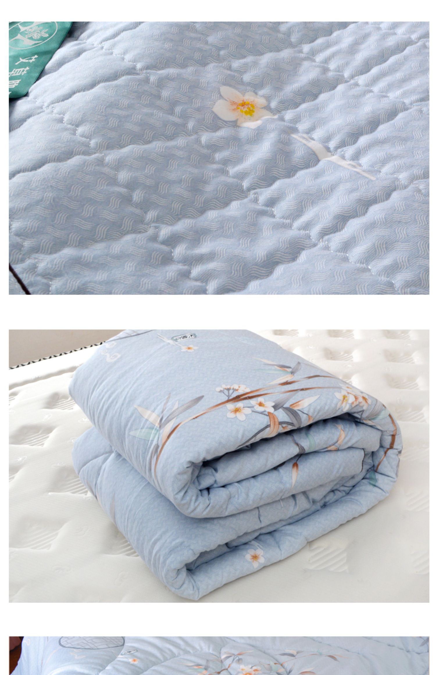 艾绒床垫家用养生理疗床垫单人双人艾绒被子全身艾灸褥子艾草垫子