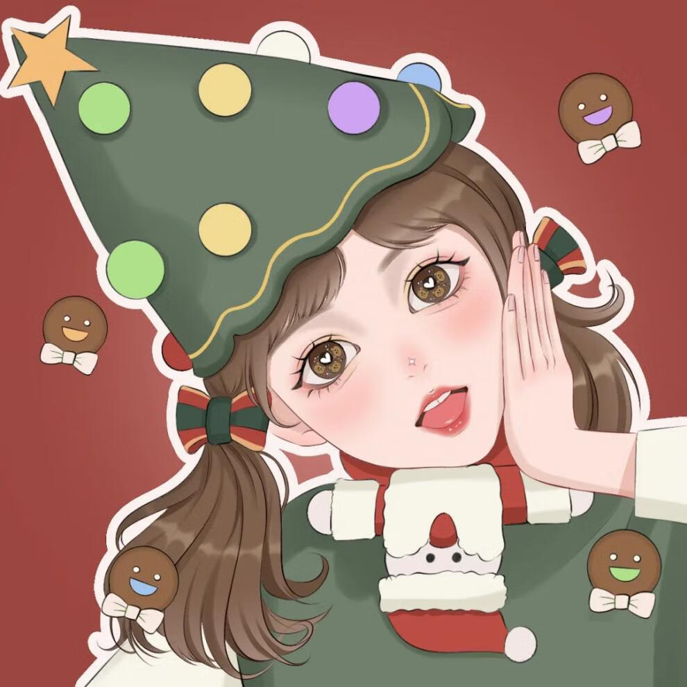 鸭鸭风定制q版手绘头像女画卡通漫画动漫画像真人照片微信约稿鸭鸭风