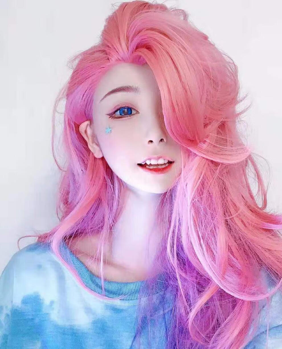 杏粉色 褪色粉(染的黑色选)【图片 价格 品牌 报价】-京东